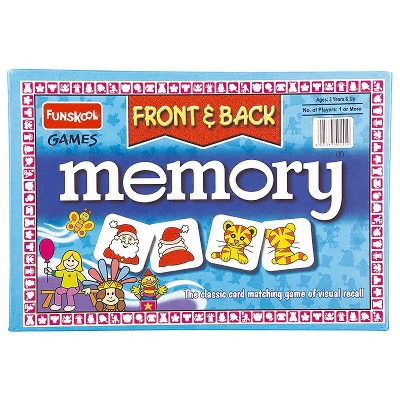 Picture of FUNSKOOL Memory Fronts and Back Board Game Accessories For Kids-Multicolor