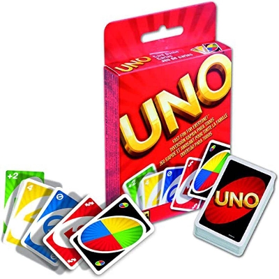 Picture of W2087 Uno Card Game fOR Kids-Multicolor