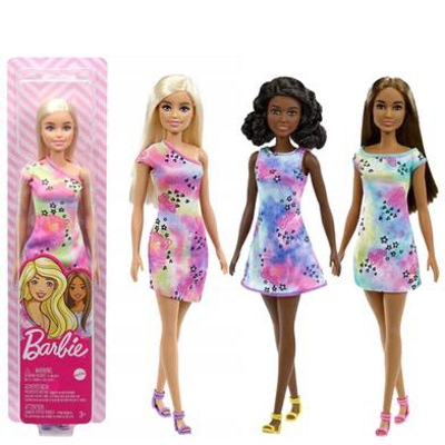 Picture of Barbie Flower Dress Doll Assortment-GBK92-Multicolor