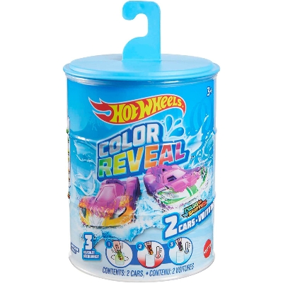 Picture of ​Hot Wheels Colour Reveal 2 Pack Of 1:64 Scale Vehicles With Surprise & Repeat Change Gift For Kids 3-GYP13-Multicolor