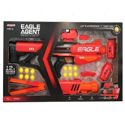 Picture of Solid color PU ball Agent Strike Disruptor Blaster Toy-Multicolor