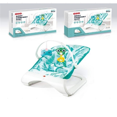 Picture of Baby Comfort Bouncer Seat Music electric baby vibrating rocking Soothing chair-Multicolor