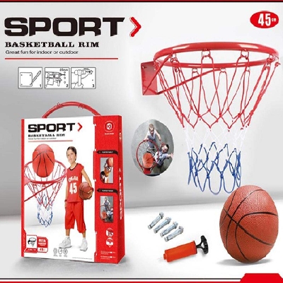 Picture of 45cm iron basketball Sport Sport Rim (Hoop Metal)-Multicolor