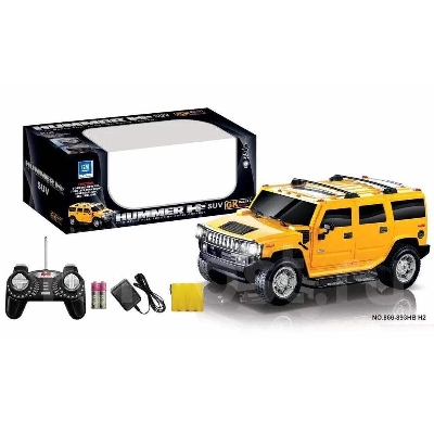 Picture of 1: 16 RC  Remote Control Humvee GK Racer Series Hummer H2 (1:16)-Yellow
