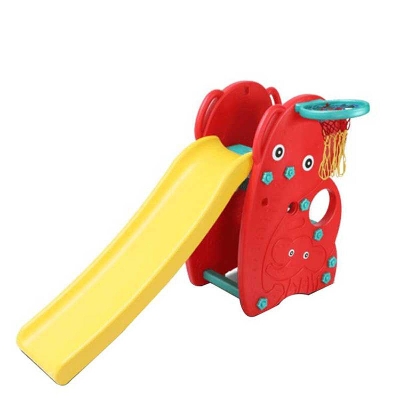 Picture of Kids Elephant Slider Toy for Indoor & Outdoor activity of Children-Red & Yellow