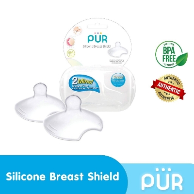 Picture of Pur Silicone Breast Shields-M. (2pcs) – (9832)-White
