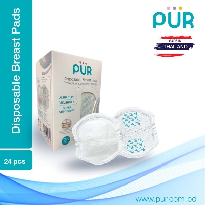 Picture of Pur Disposable Breast Pads (24pcs) – (9831)-White