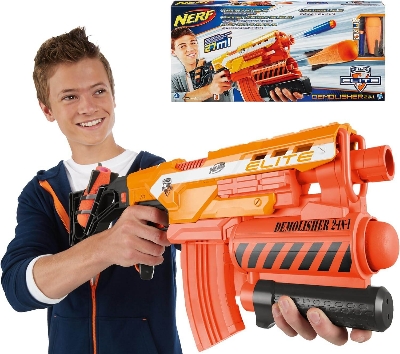 Picture of Nerf Elite 2-In-1 Demolisher-Orange