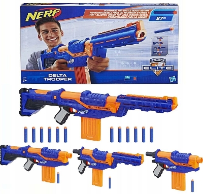Picture of HASBRO Nerf N-Strike Elite Delta Trooper E1911-Blue