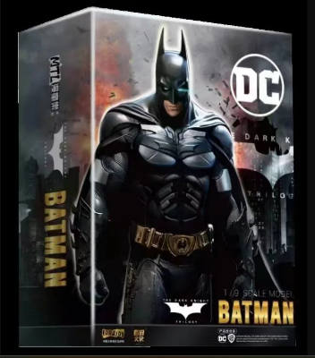 Picture of Fondjoy 1:9 Scale DC Collection Batman the Dark Knight Action Figure 7" Gift-Black