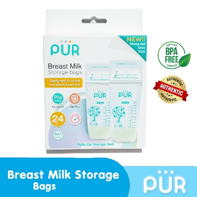 Picture of PUR Milk Storage Bags – 24 Bags- 6207-White