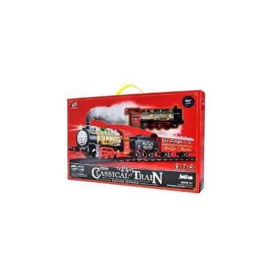 Picture of Rail King -Intelligent Classical Express Train Track Set Toy For Kids-Red