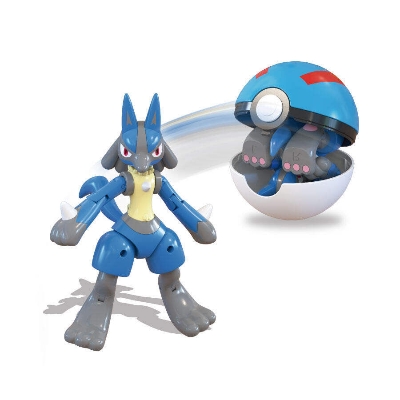 Picture of Pokemon Blastoise Water With Poke Ball Action Figure Set-Blue