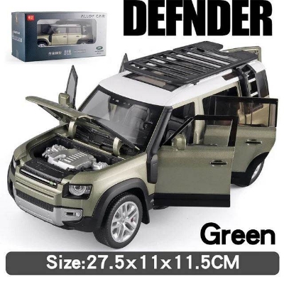 Picture of 1/ 18 Land Rover Defender 110 Alloy off-Road Vehicle Model-Multicolor