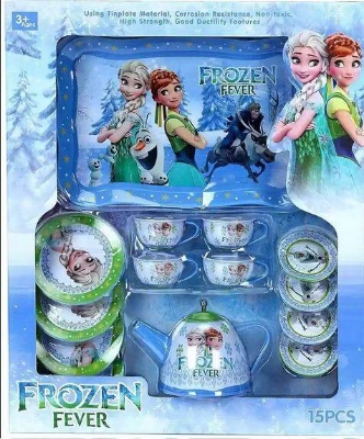 Picture of FROZEN TEA CUP SET 15 PARTS (555-CH021)-Multicolor