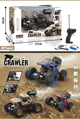 Picture of Plastic Rock Crawler Kids Remote Control Car, Scale: 1:18-Multicolor