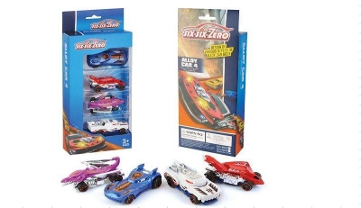 Picture of 4pcs alloy slided car 8629-Multicolor