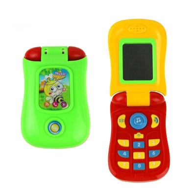Picture of Mobile Toy Musical Phone Toy Sound Learning Study Educational Toys For Toddler Baby Kids-Multicolor