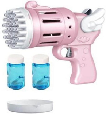 Picture of Bubble Gun (Battery Not Included) Any Color-Multicolor