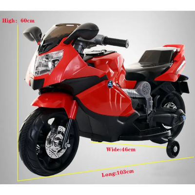 Picture of Rechargeable Bmw Mini Bike For Kids Ride on Bike-Multicolor