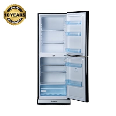 Picture of KONKA KRT-315EGB-315L Upper Freezer Refrigerator-BLACK ECLIPSE