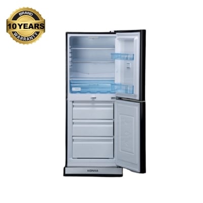 Picture of KONKA 325L 2-Door Bottom Mount Refrigerator Freezer Chiller with 3D Glass Mirror Finish - KRB-325VB-GM