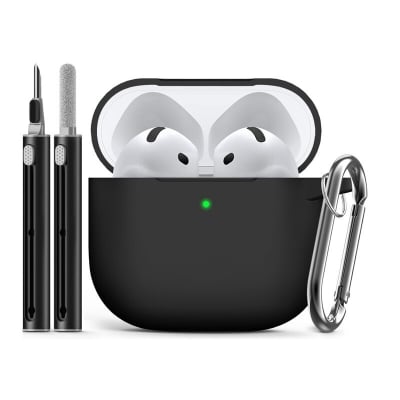 Picture of New Silicone Wireless Bluetooth Protective Case Storage Box for AirPods Pro