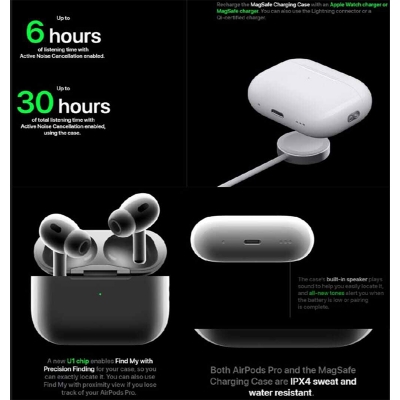 Picture of One Plus Airpods Pro Black  True Wireless  Bluetooth Tws Headset - Elevate Audio Experience With An Advanced Bluetooth Headset