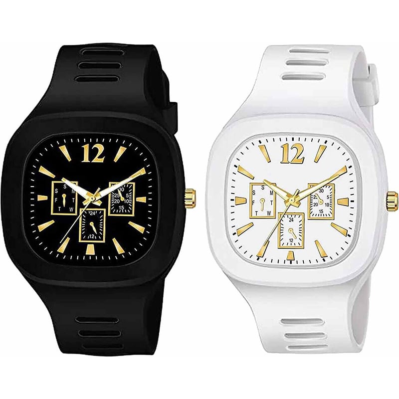 Picture of New Silicon Analoge Fashionable Watch For Men - Watch