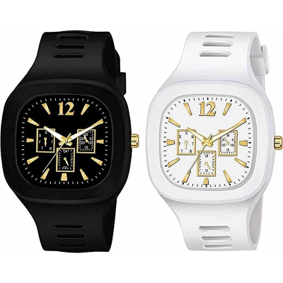 Picture of New Silicon Analoge Fashionable Watch For Men - Watch