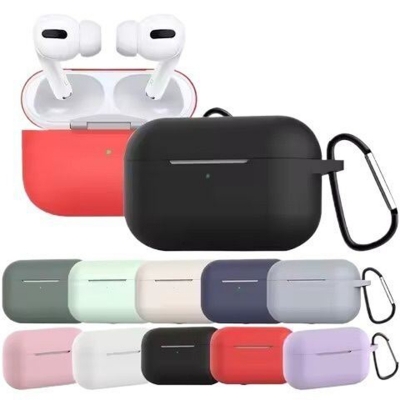Picture of New Silicone Wireless Bluetooth Protective Case Storage Box for AirPods Pro