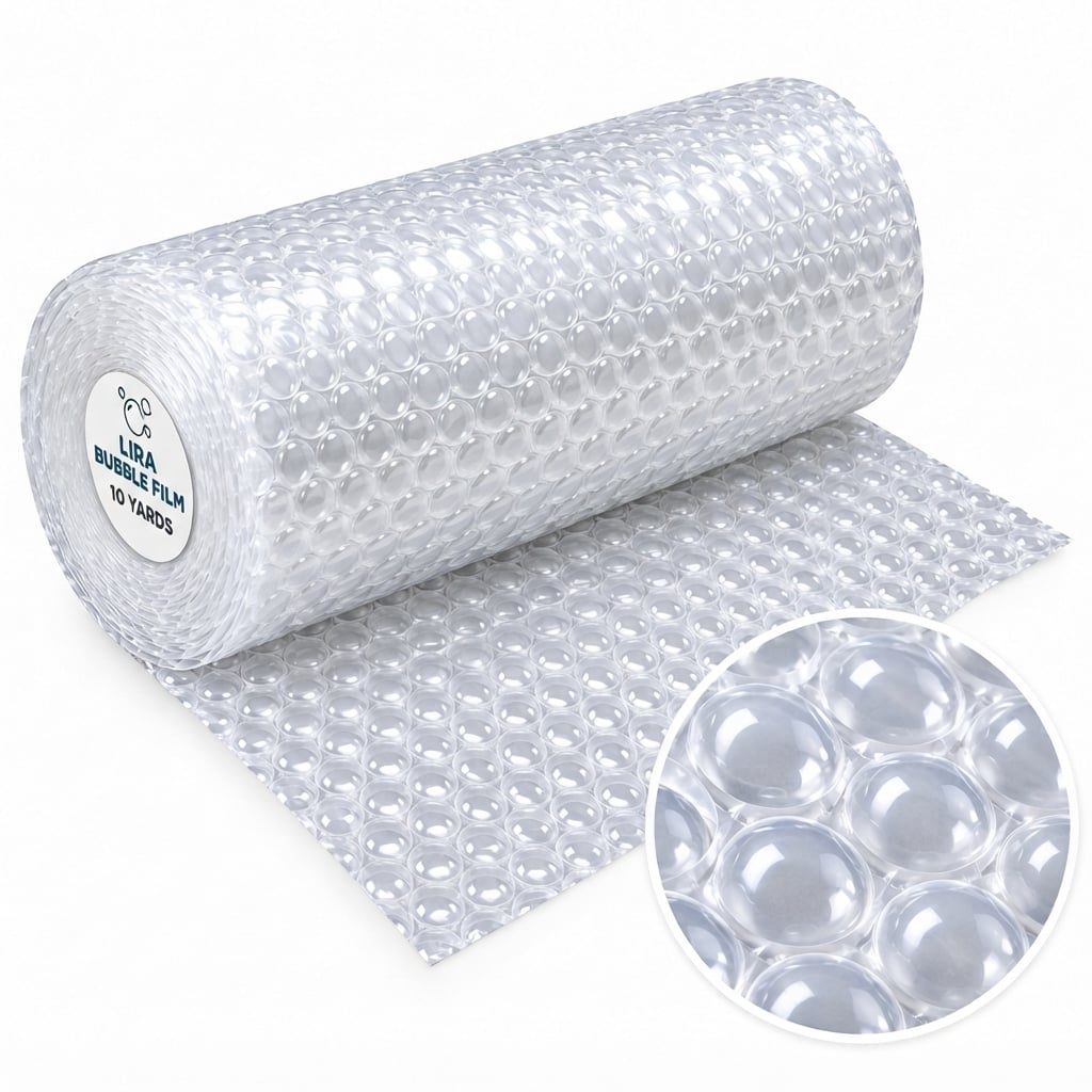 Picture of LIRA Premium Bubble Film 10 Yards – 43 Inch Protective Packaging Bubble Wrap