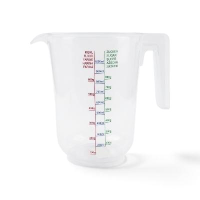 Picture of Bengal Measuring Cup 1000ml Transparent Plastic Measuring Jug with Handle