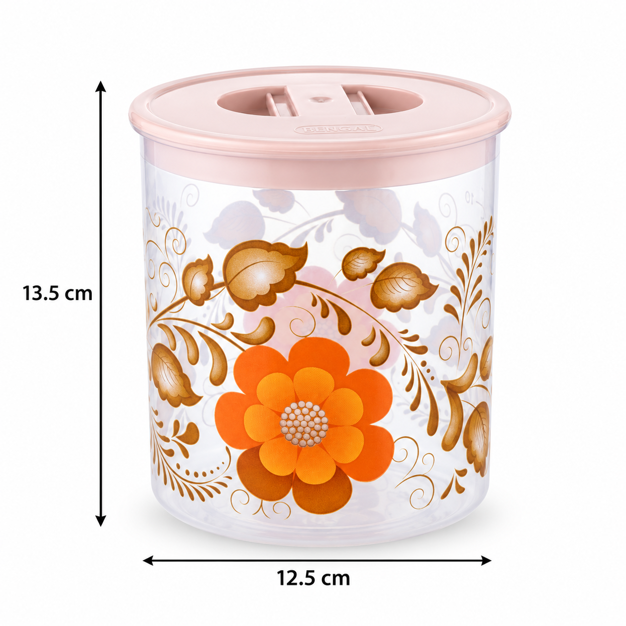 Picture of Bengal Round Clip Jar 1200ml Airtight Food Storage Container