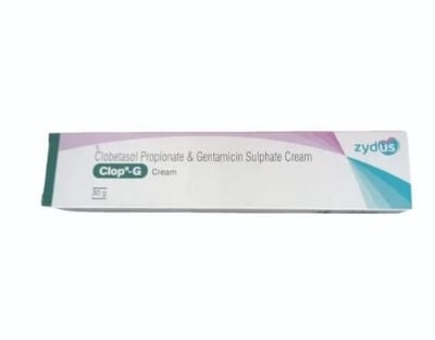 Picture of Clobetasol Propionate Gentamicin Sulphate Cream - Multicolor