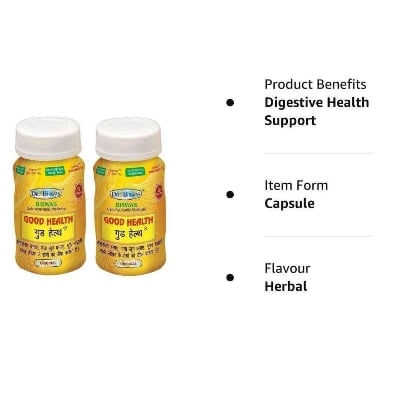 Picture of Dr Biswas Ayurvedic Good Health 100 Capsules ( 2 pack) - 120 gm