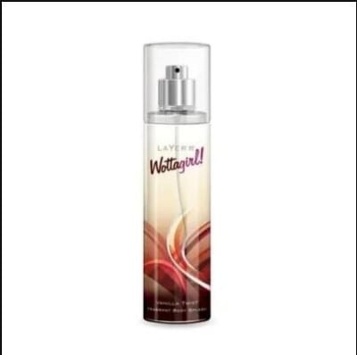 Picture of Layer'r Wottagirl Vanilla Twist Body Spray For Women, 135ml