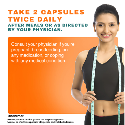 Picture of Ayurslim - Helps Lose Weight Naturally - Net Quantity 60 Cap
