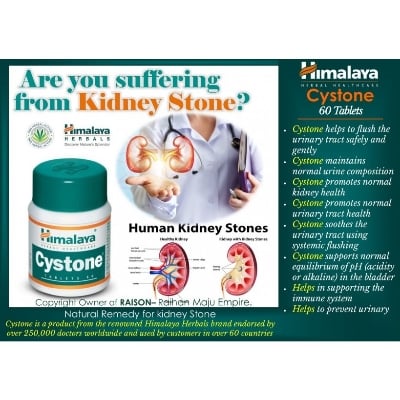 Picture of Cystone - Net Quantity 60 Tab