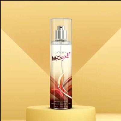 Picture of Layer'r Wottagirl Vanilla Twist Body Spray  135ml
