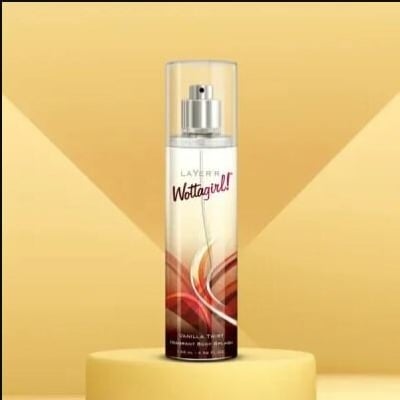 Picture of Layer'r Wottagirl Vanilla Twist Body Spray  135ml