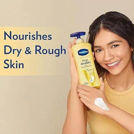 Picture of Indian Vaseline Intensive Care Deep Moisture Nourishing Body Lotion 400ml - Multicolor