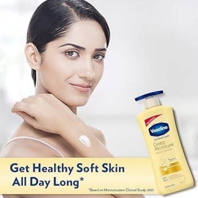 Picture of Indian Vaseline Intensive Care Deep Moisture Nourishing Body Lotion 400ml - Multicolor