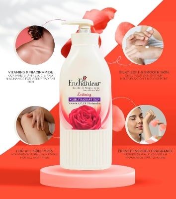 Picture of Enchanteur Enticing Perfumed Body Lotion - 500ml - Multicolor