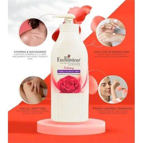 Picture of Enchanteur Enticing Perfumed Body Lotion - 500ml - Multicolor