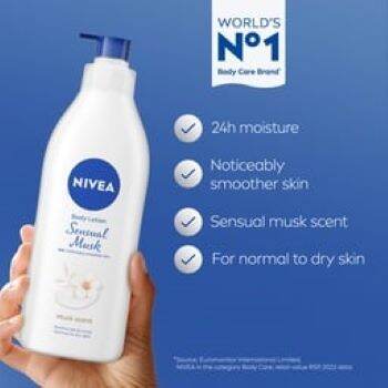 Picture of Germany Products Nivea Sensual Musk Body Lotion 400ml - Multicolor