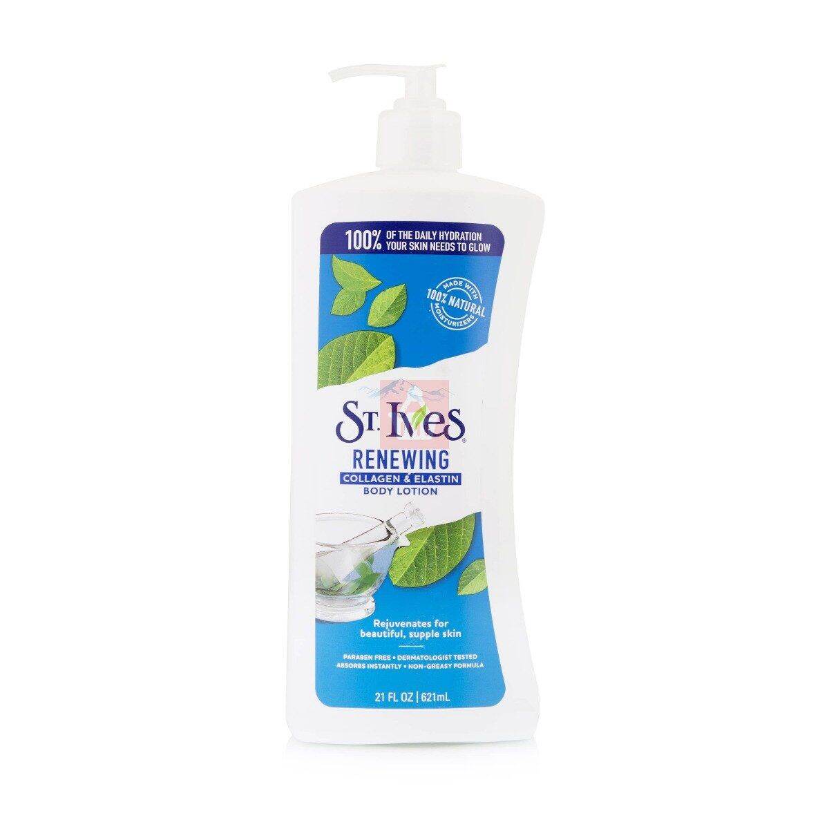 Picture of International new Zealand product Any season used st Ives RENEWING body lotion - 621 ml - Multicolor