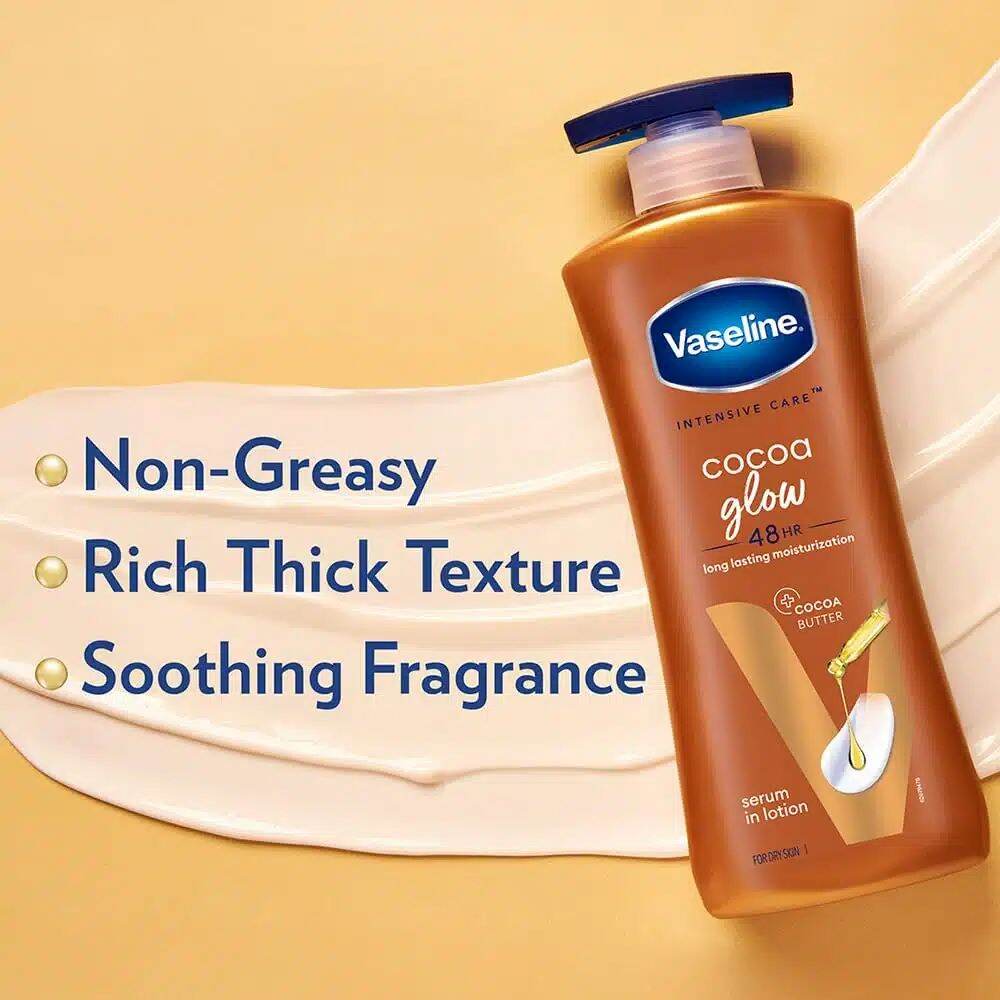 Picture of Indian Products Vaseline Intensive Care Cocoa Glow Body Lotion 400 ml - Multicolor
