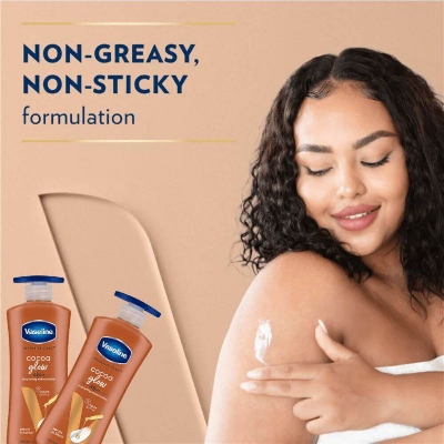 Picture of Indian Products Vaseline Intensive Care Cocoa Glow Body Lotion 400 ml - Multicolor