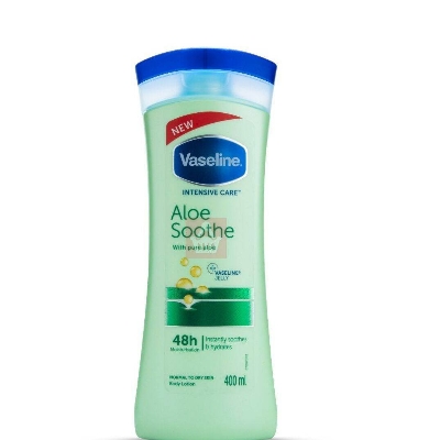 Picture of International Product Vaseline Intensive Care Aloe Soothe Body Lotion 400 ml - Multicolor